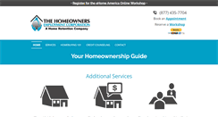 Desktop Screenshot of homeownerscorp.com